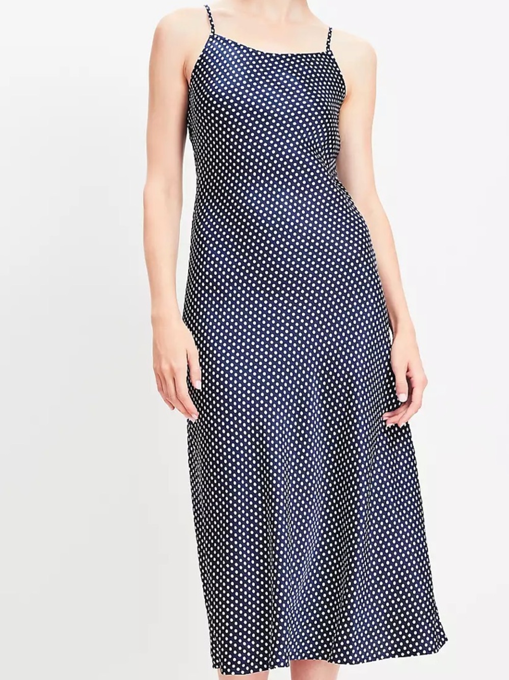 LOFT Polka Dot Dress